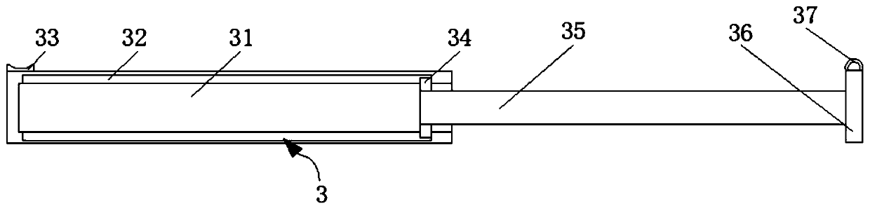 Movable-type goods shelf for warehouse