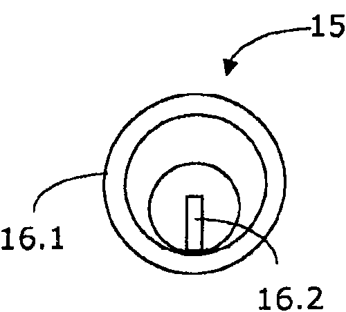 Key switch for installation in a drive device and method for operating the key switch