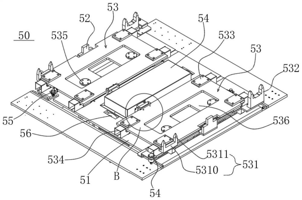 Battery replacing and charging system for an electric automobile