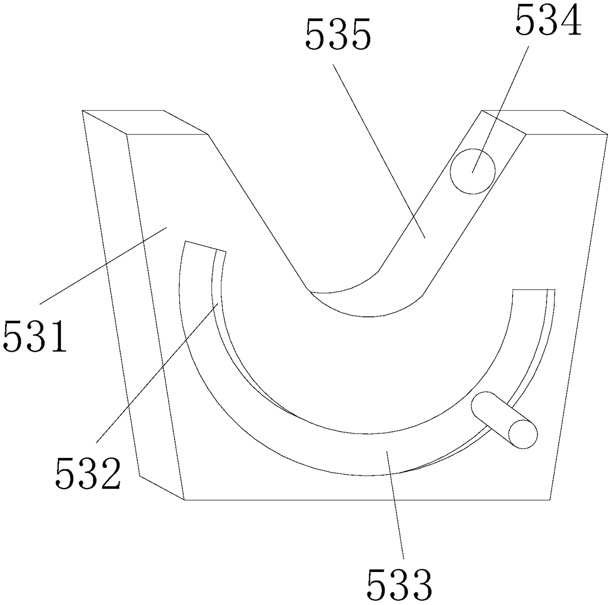 Fixing device for injection comforting of penicillin injection of hens