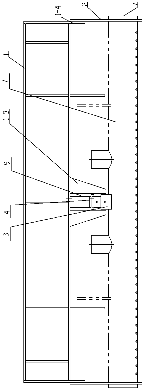 A multi-pipe joint header welding device