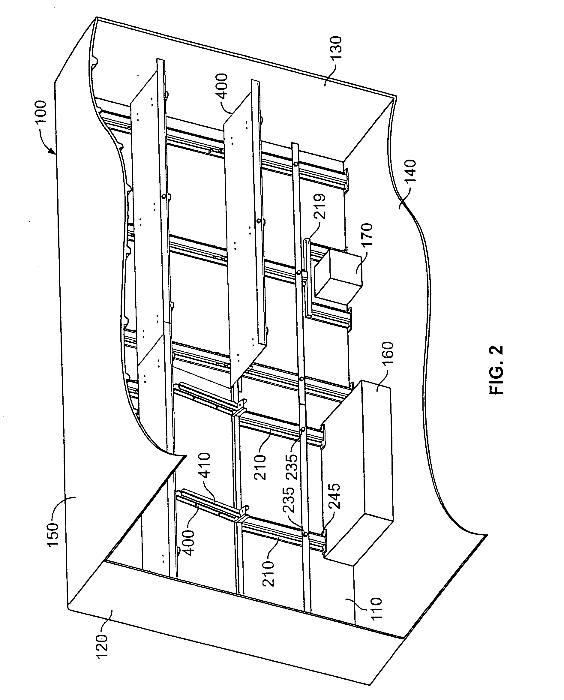 Structurally independent load bearing support system