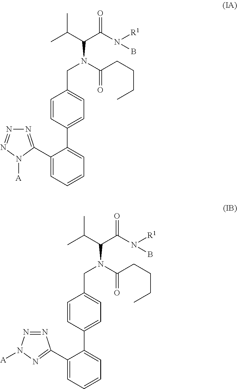 Valsartan derivatives carrying nitrogen oxide donors for the treatment of vascular and metabolic diseases