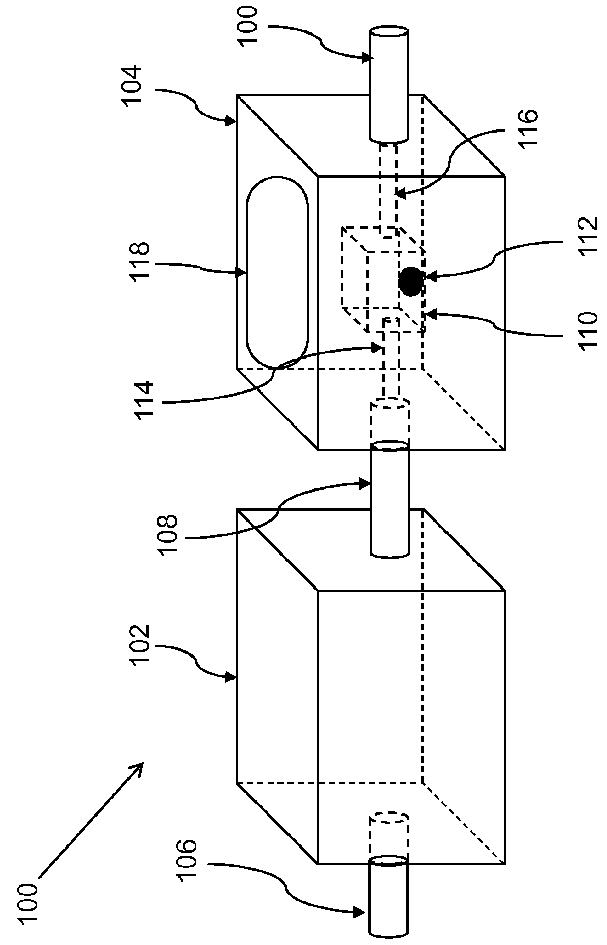 Detection of quantity of water flow using quantum clusters