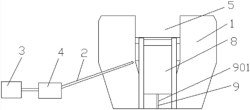 Pasture feeding device and system with monitoring function