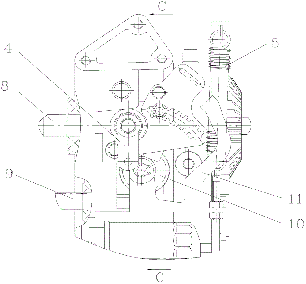 Method and device for automatically resetting zero position on hydraulic transmission device