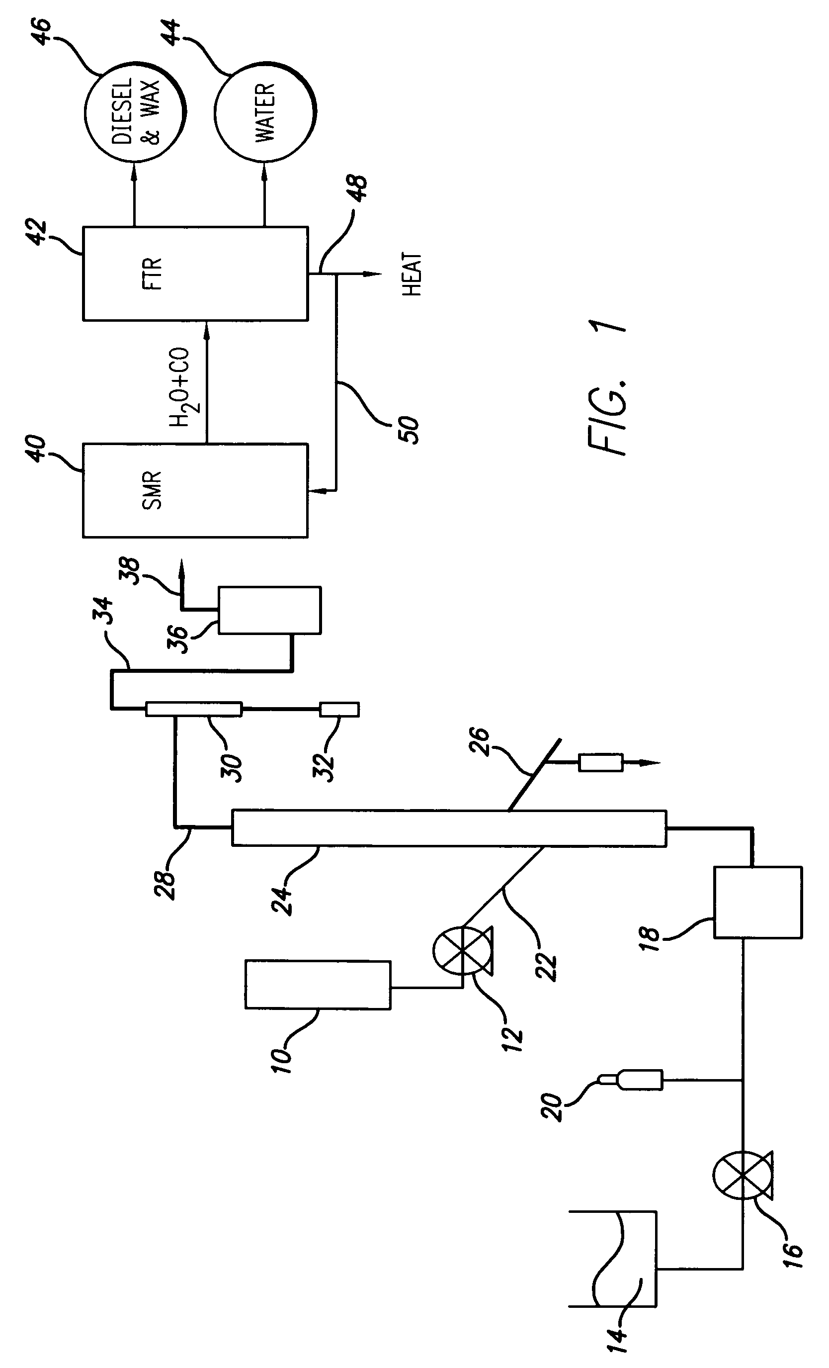 Method and apparatus for steam hydro-gasification with increased conversion times