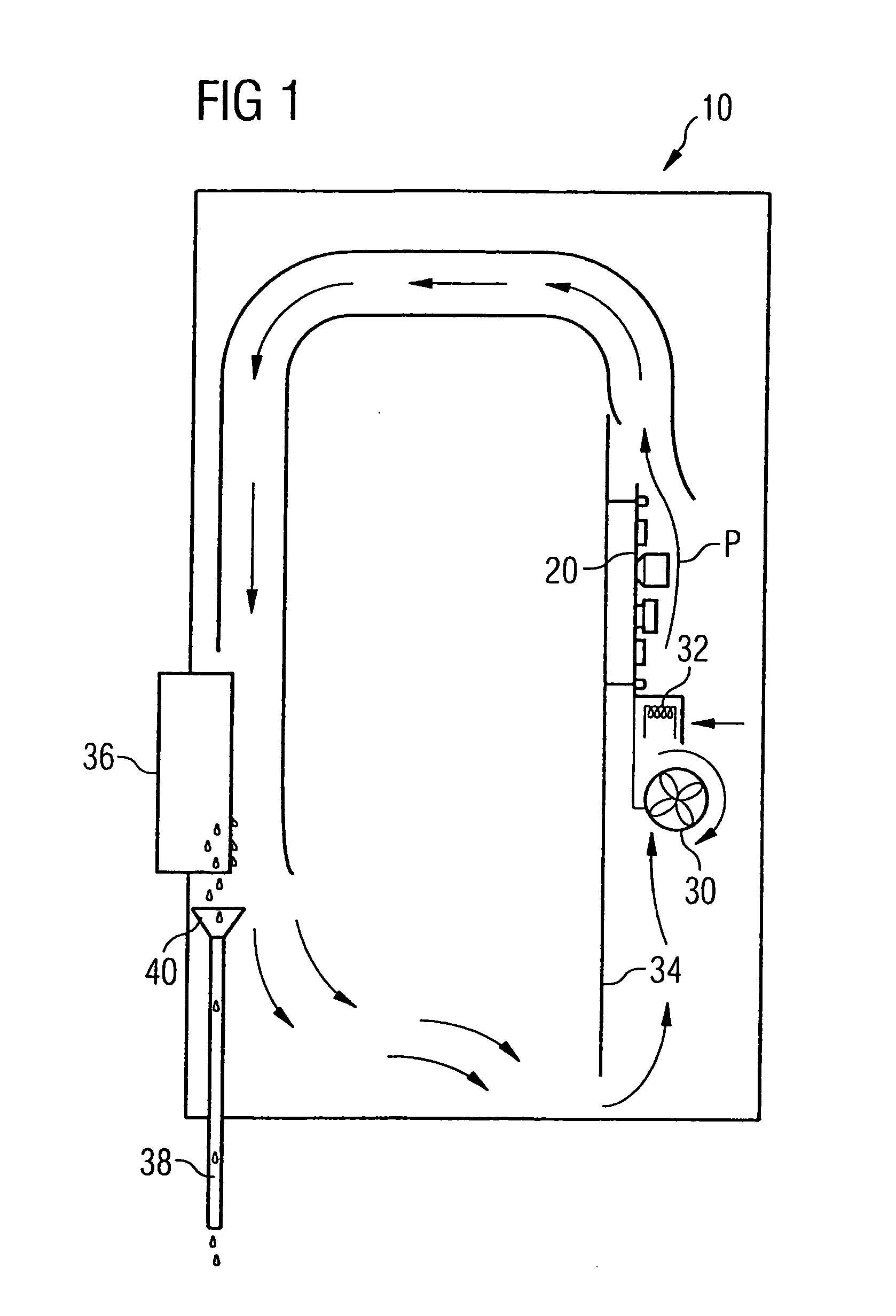 Dehumidifying of air within switch cabinet for a wind turbine by means of peltier element