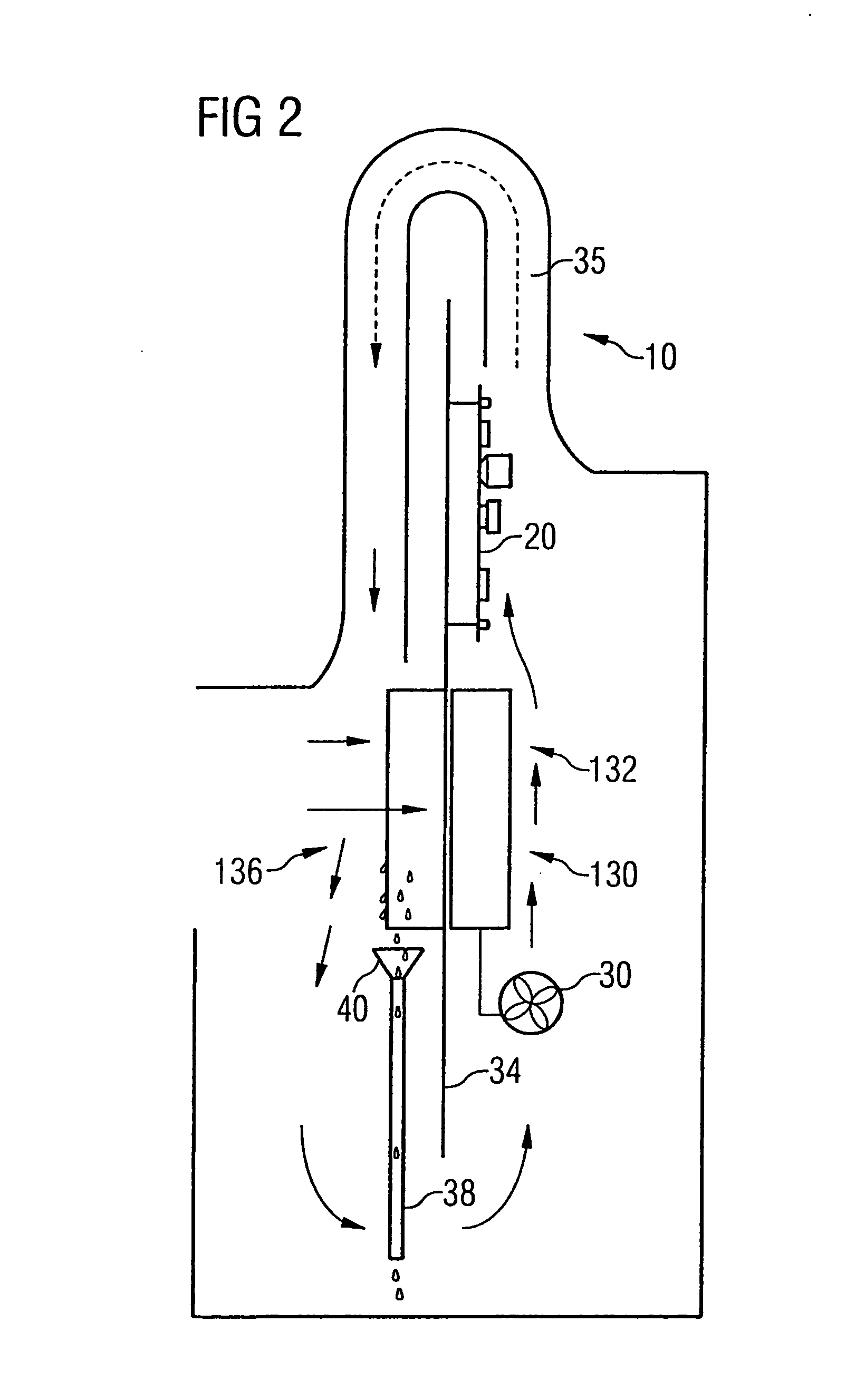 Dehumidifying of air within switch cabinet for a wind turbine by means of peltier element