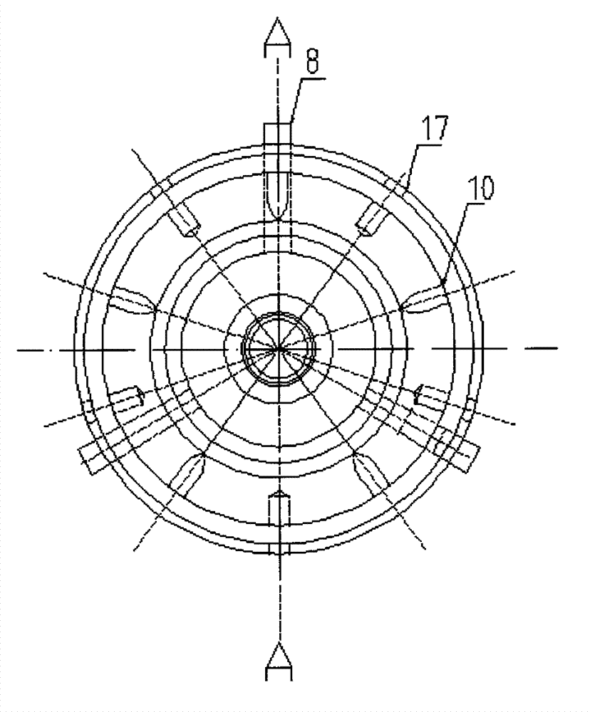 Device, system and method for repairing underground pipeline of trenchless pneumatic cracking pipe