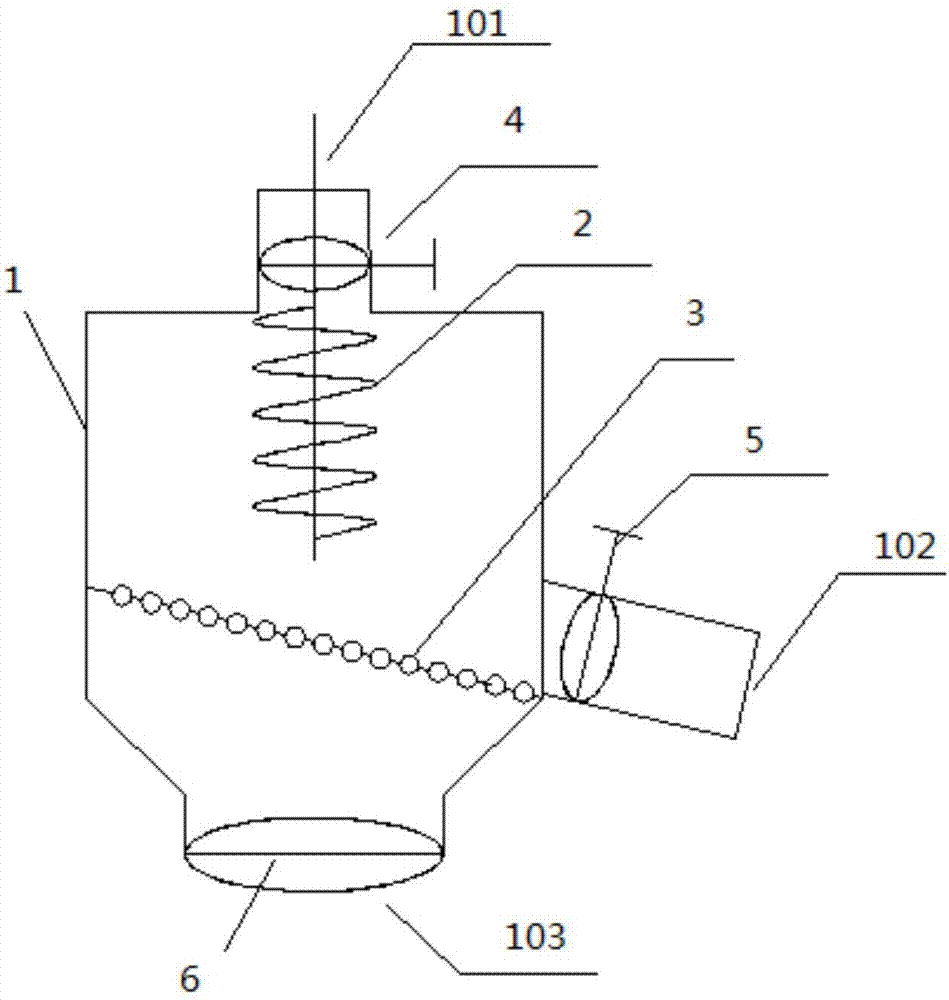 High-temperature solid conveyor device