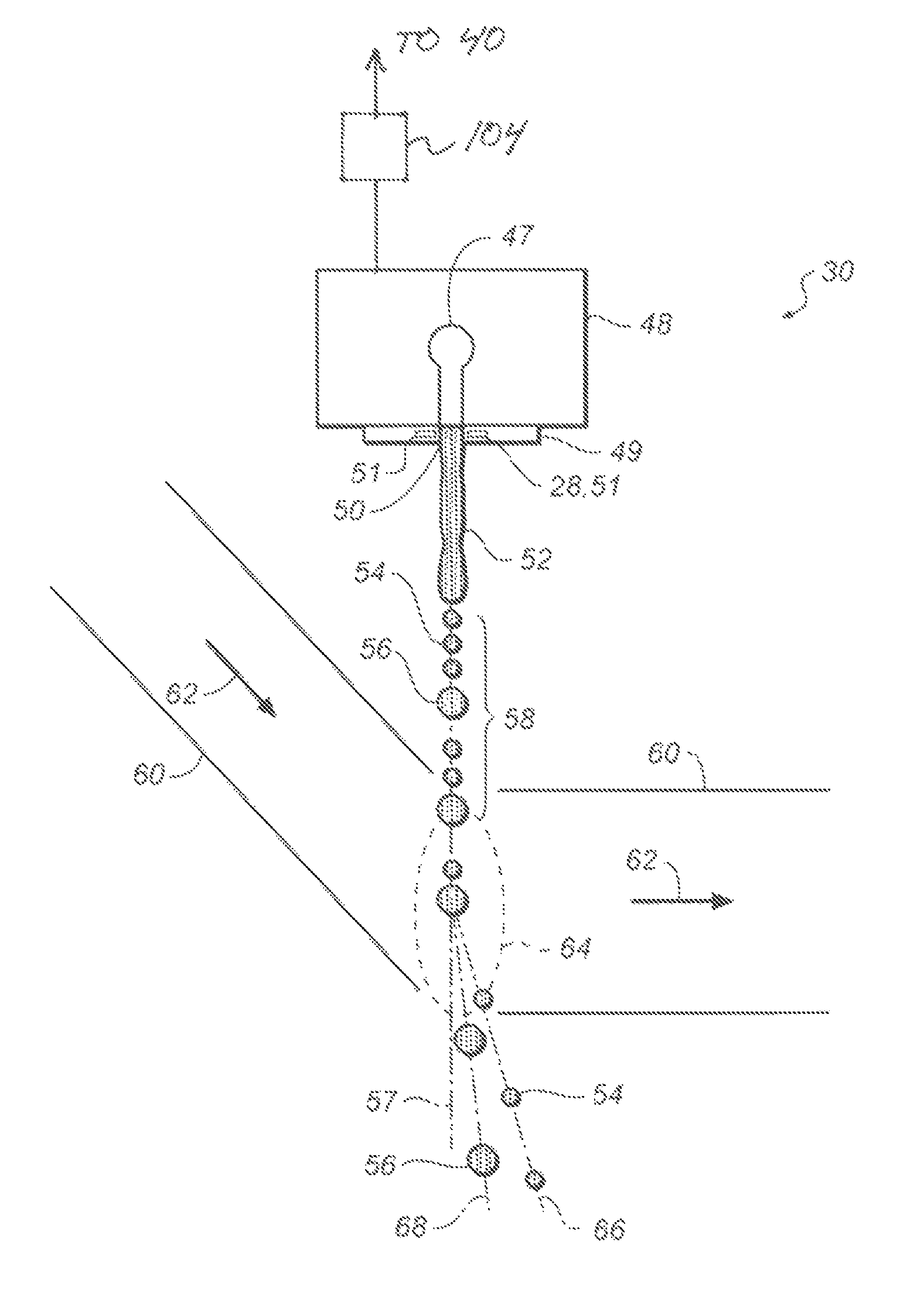 Continuous inkjet printing method