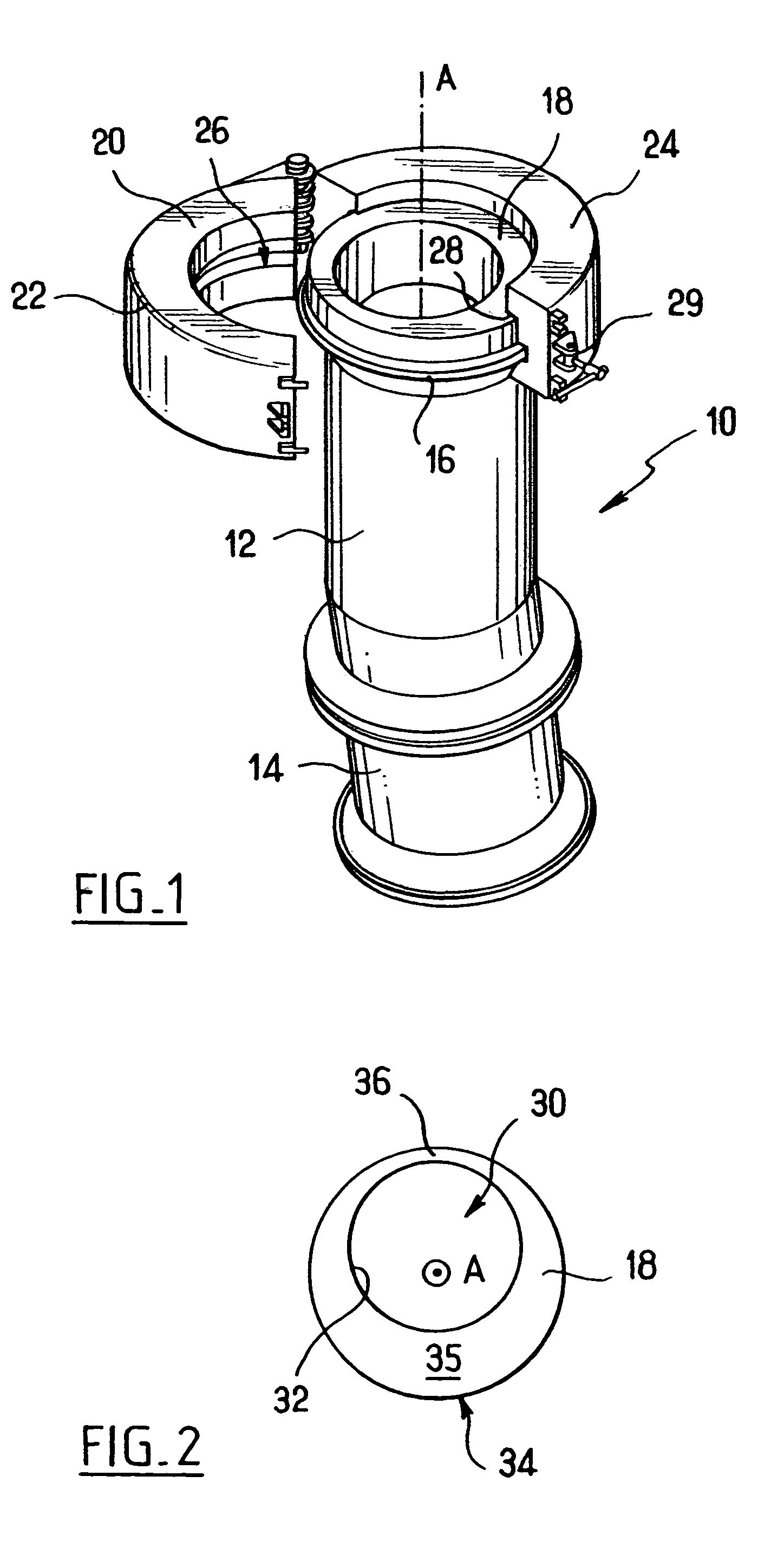 Guide tube for a flexible pipe for transporting hydrocarbons