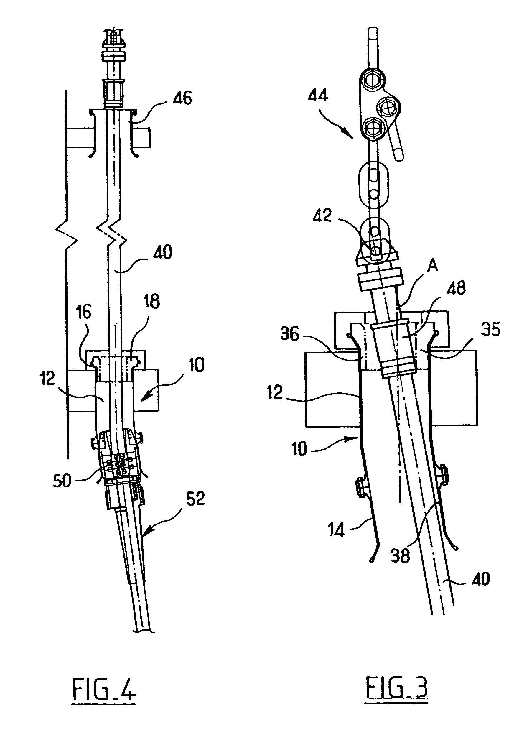 Guide tube for a flexible pipe for transporting hydrocarbons