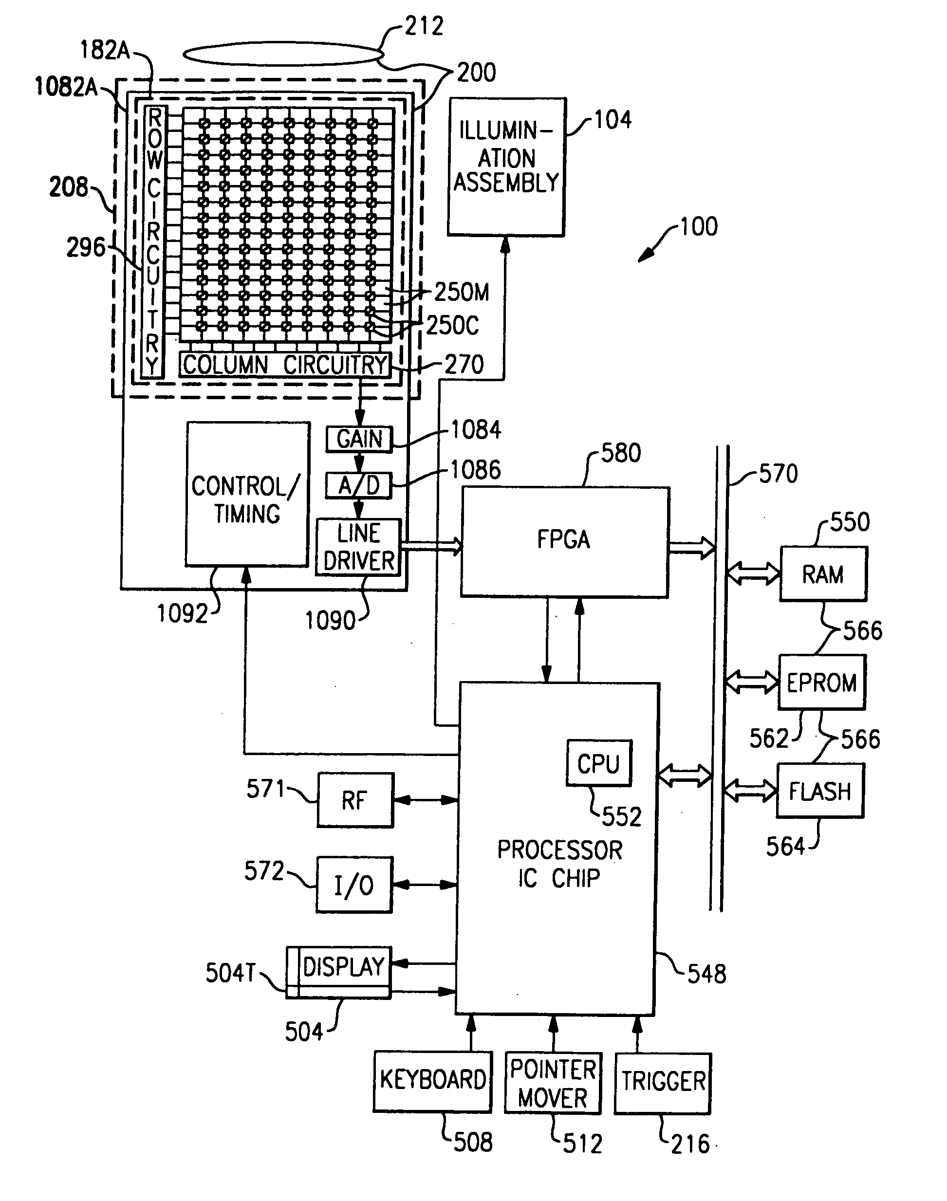 Optical reader having reduced specular reflection read failures