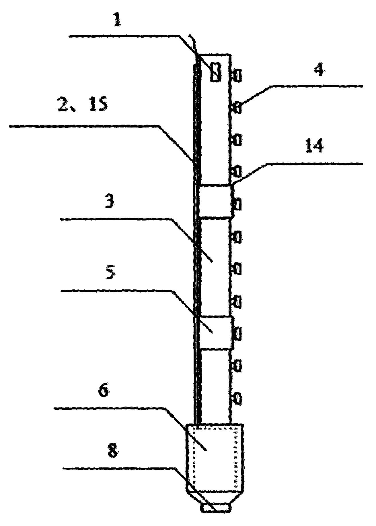 Gravity type deepwater silt low-disturbance sampling device