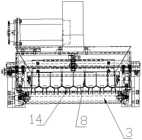 An automatic sorting and sorting device for strip materials