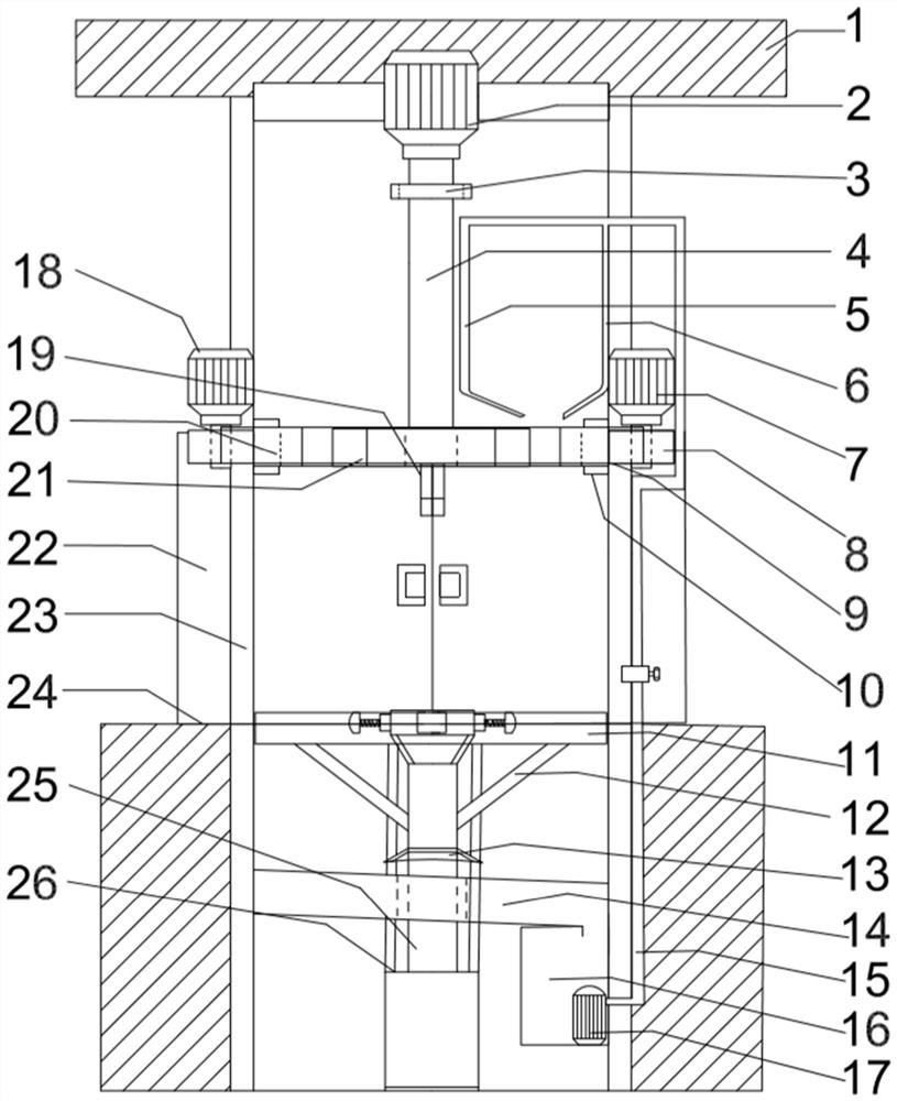 Magneto-rheological polishing machine for both inner surface and outer surface of short ceramic pipe