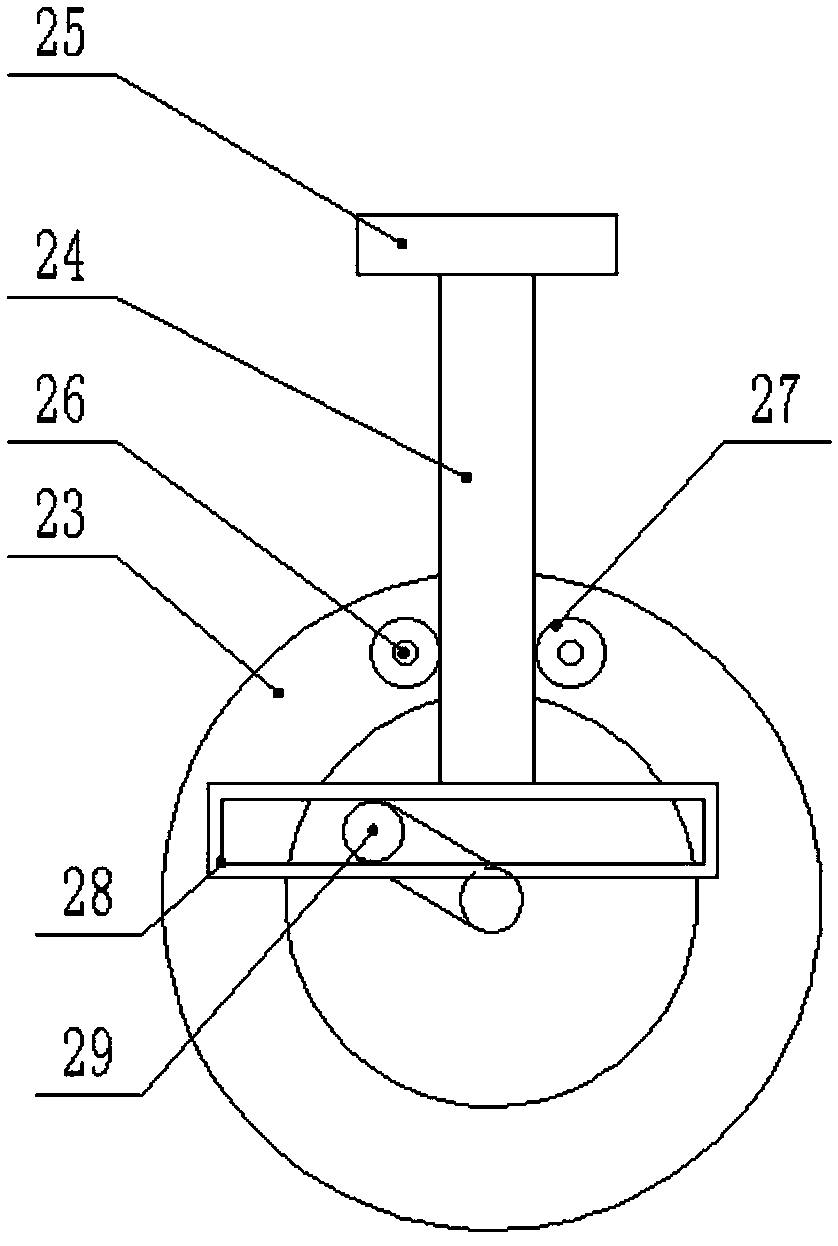 Spherical loudspeaker box shell joint polishing device of disc sliding type structure