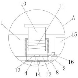 Gynecological nursing spraying device capable of quickly switching liquid medicines