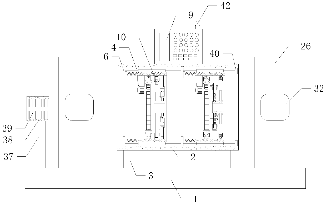 Automatic monitoring and controlling equipment for wire width of steel strand