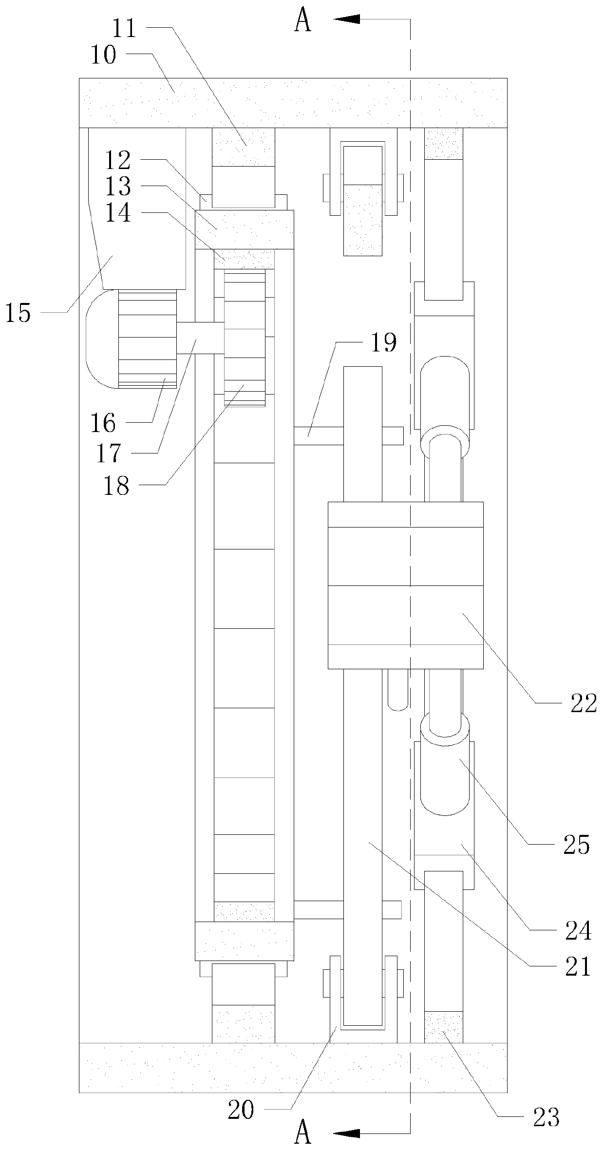 Automatic monitoring and controlling equipment for wire width of steel strand