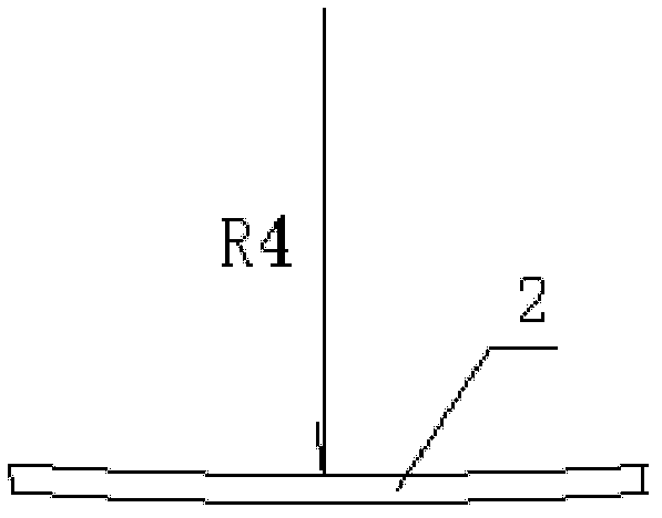 Positioning board for treating fracture of femur neck