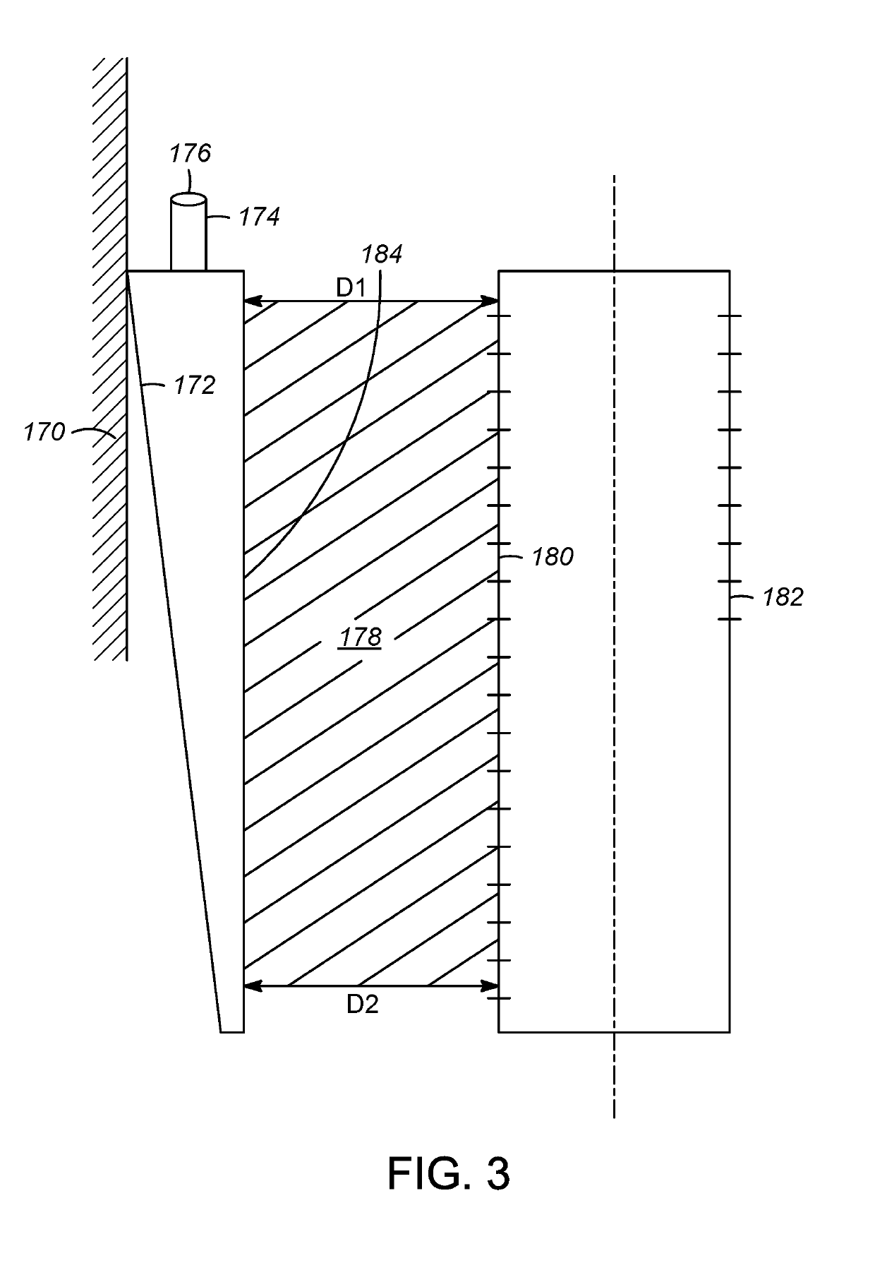 Tapered conduits for reactors