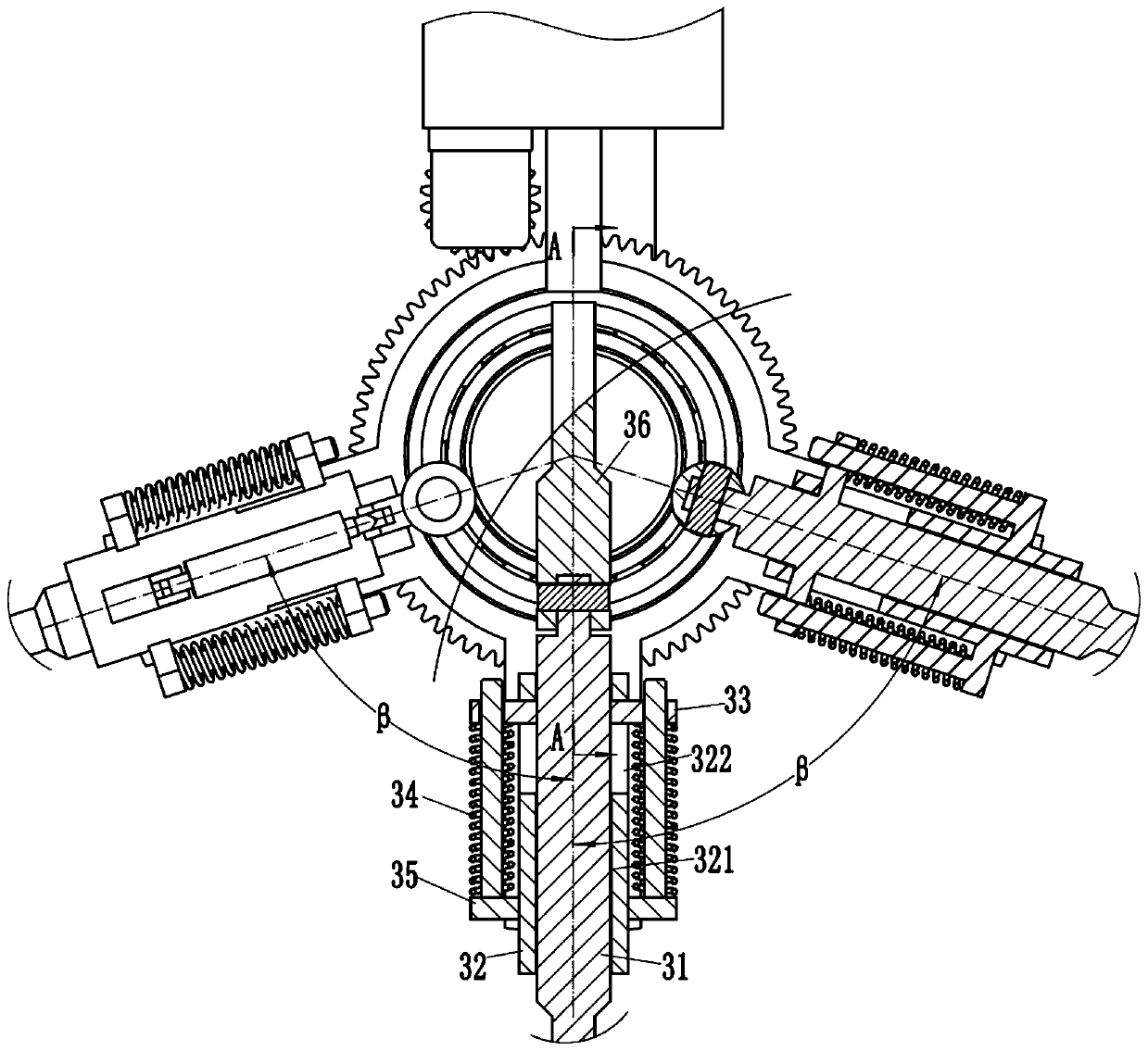 Multi-drill-rod hydraulic breaking hammer