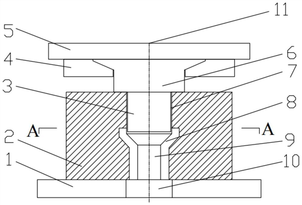 A device and method for preparing a surface gradient structure of pure nickel n6 rods