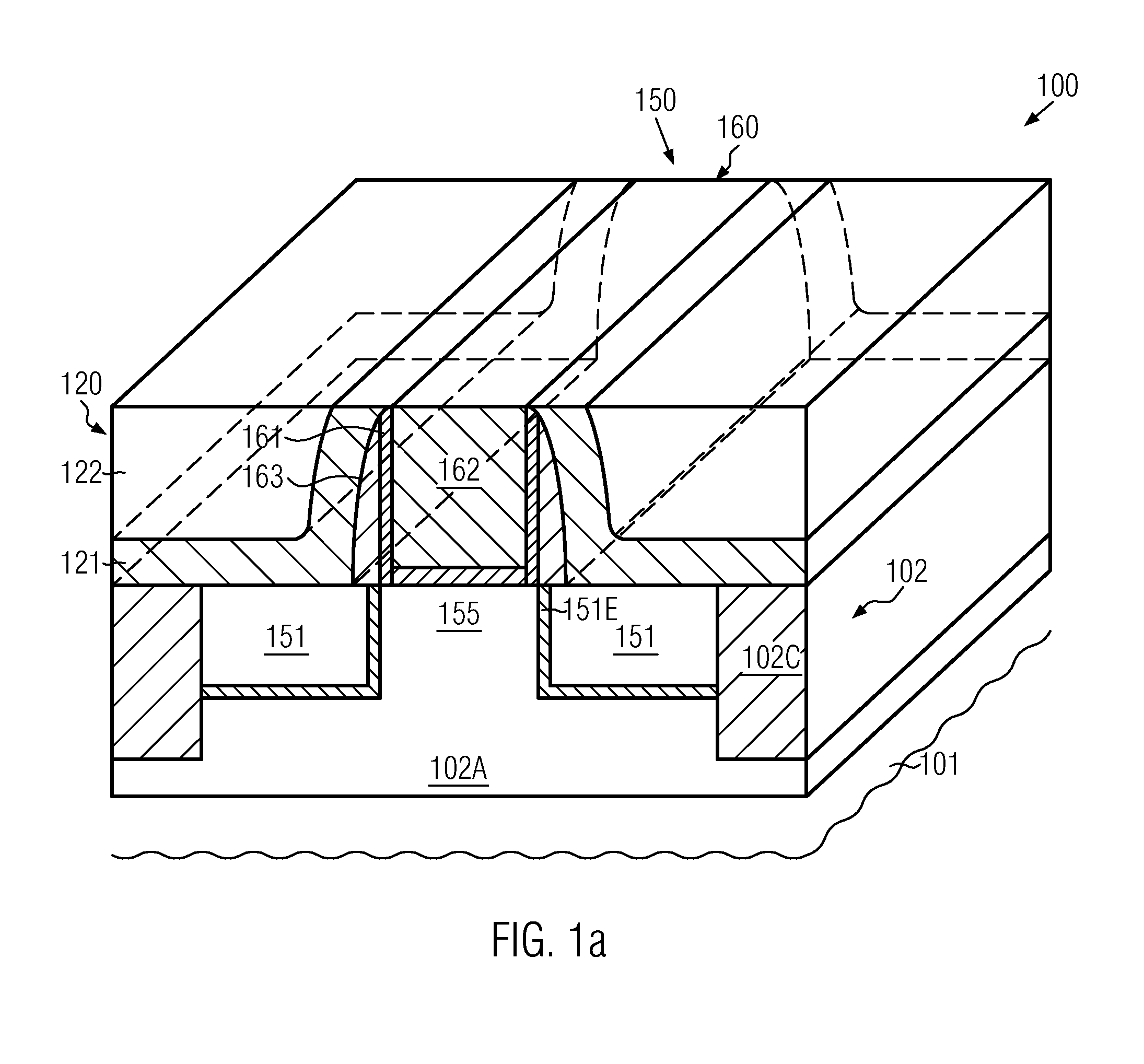 Self-Aligned Fin Transistor Formed on a Bulk Substrate by Late Fin Etch