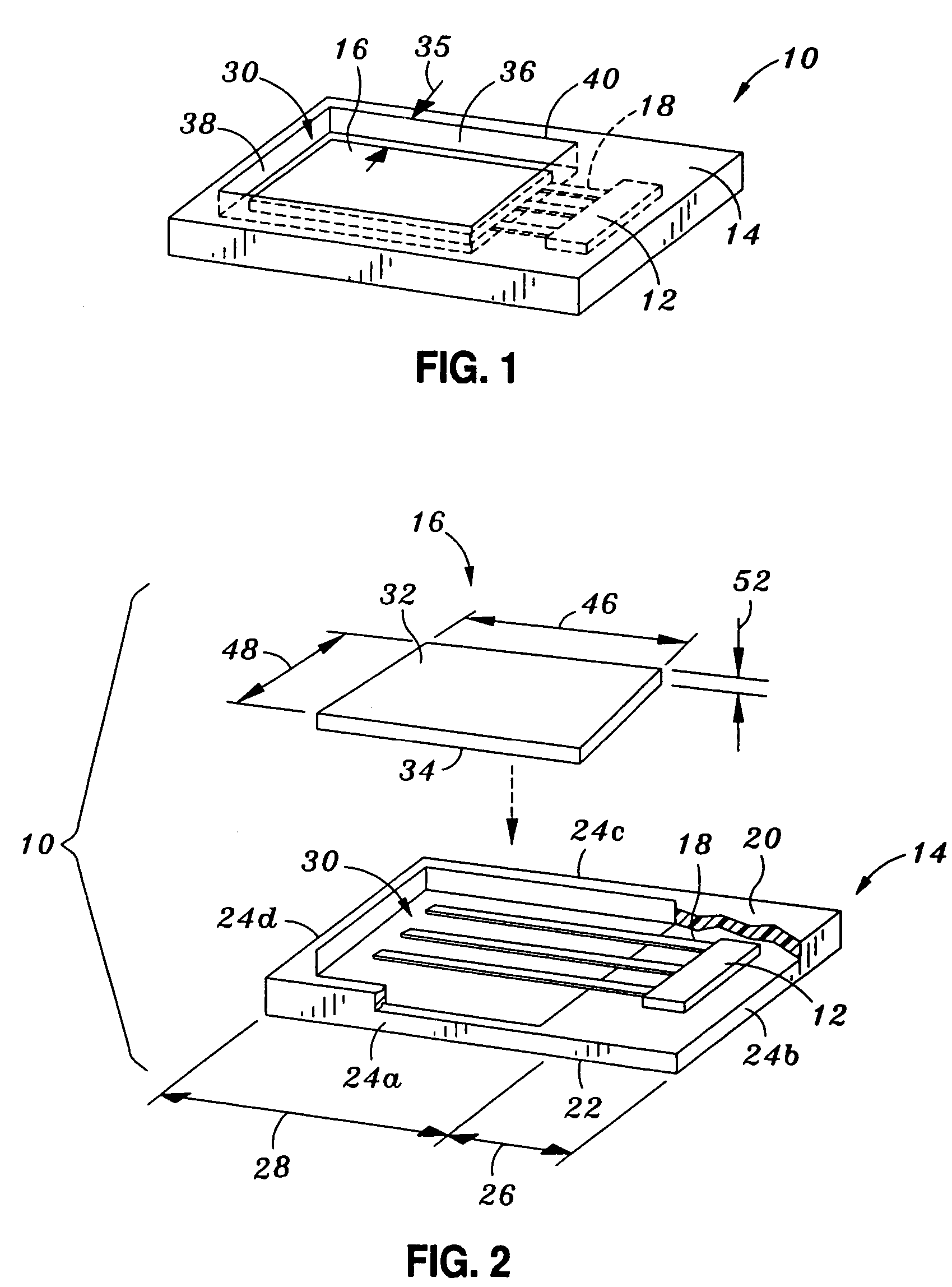 Method of fabricating a chip