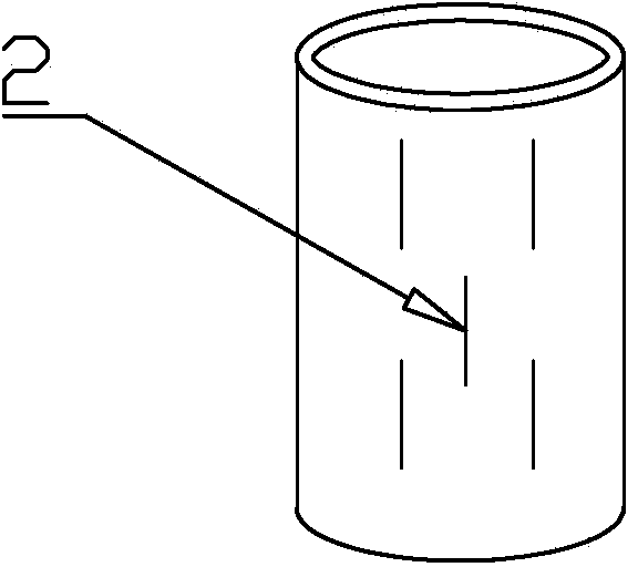 Collecting device of different levels of underground water