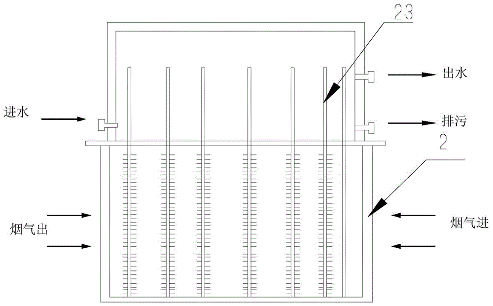 Heat pipe waste heat recovery energy-saving device