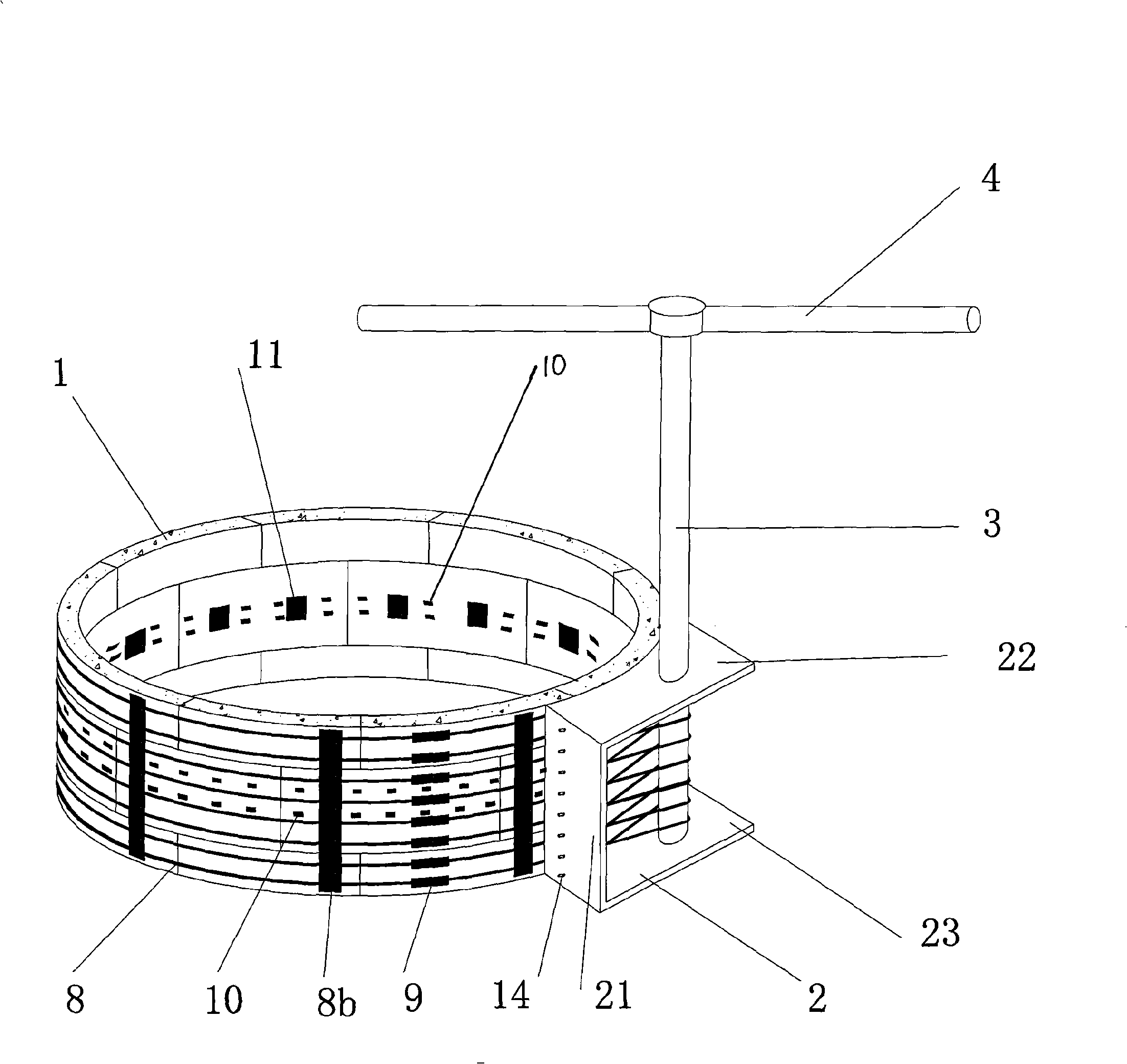 Hydraulic analogue method of shield tunneling structure model