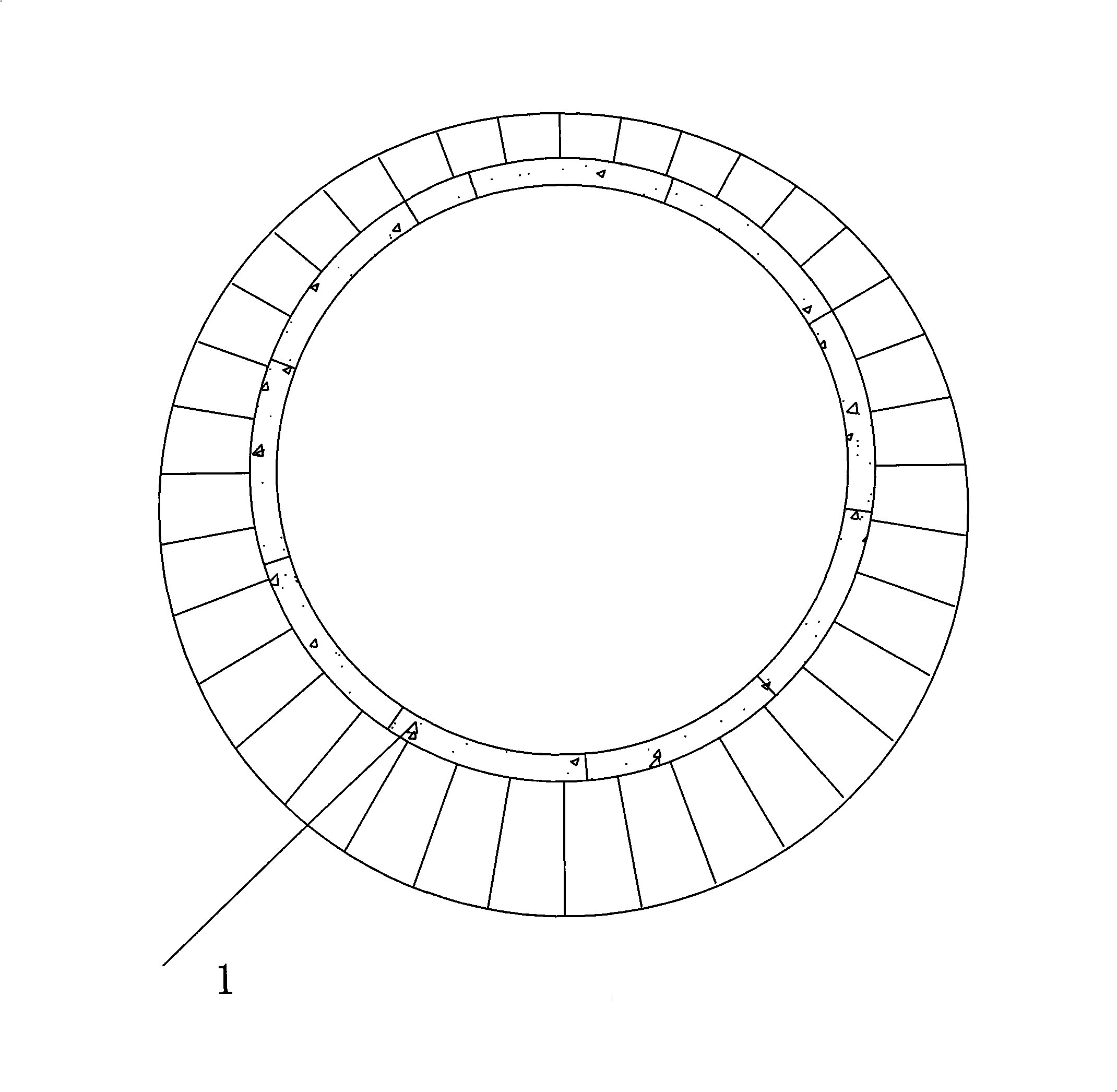 Hydraulic analogue method of shield tunneling structure model