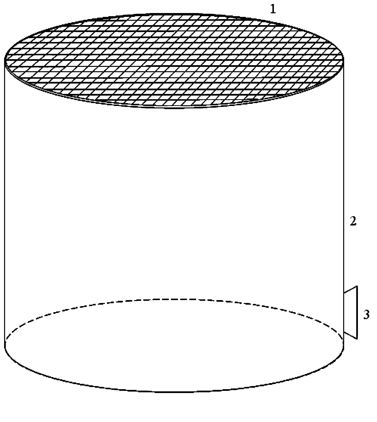 Fiber Bragg grating type rainfall monitoring method and device