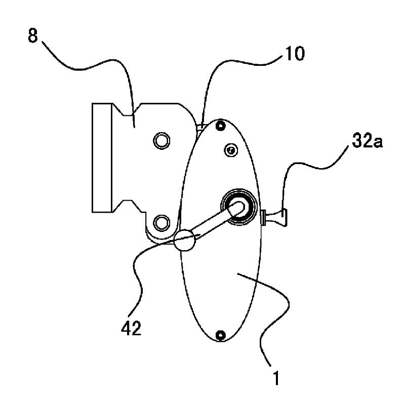 Binder driving device