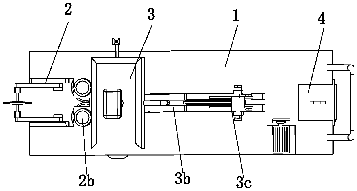 Working method of ground tile seam beautifying machine