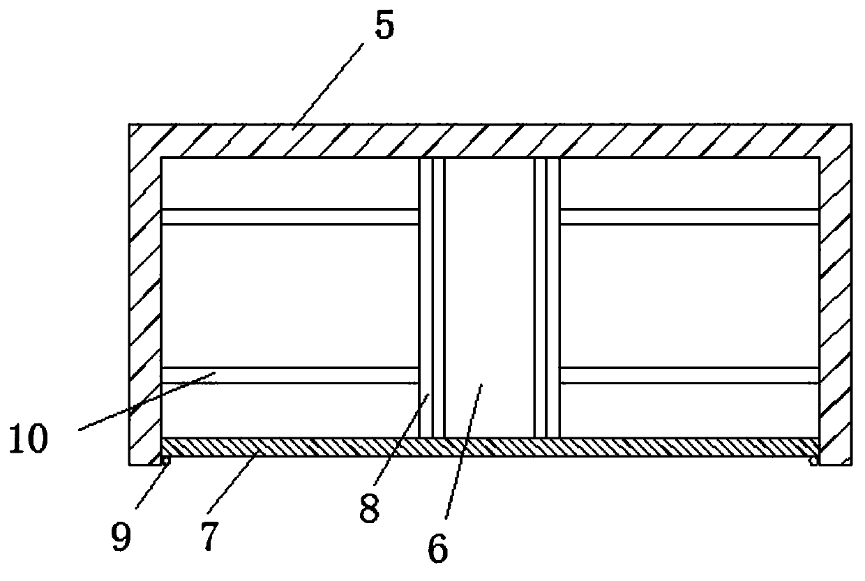 Testing method and device for multiple-stratum deformation induced by shield tunnel excavation