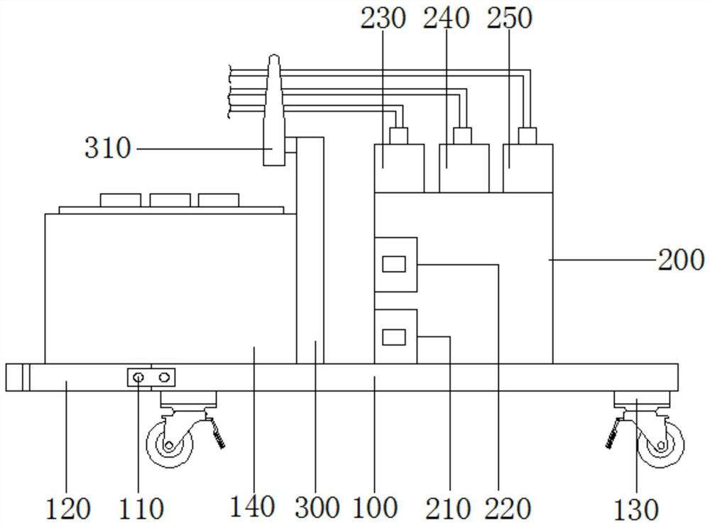 A detection method for vehicle-mounted lithium-ion power battery detection equipment