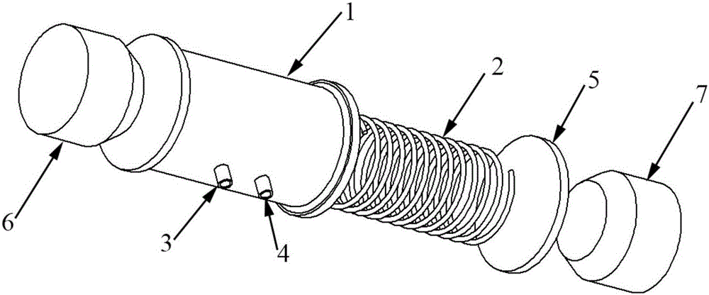 Magnetic heat treatment method applicable to annular devices