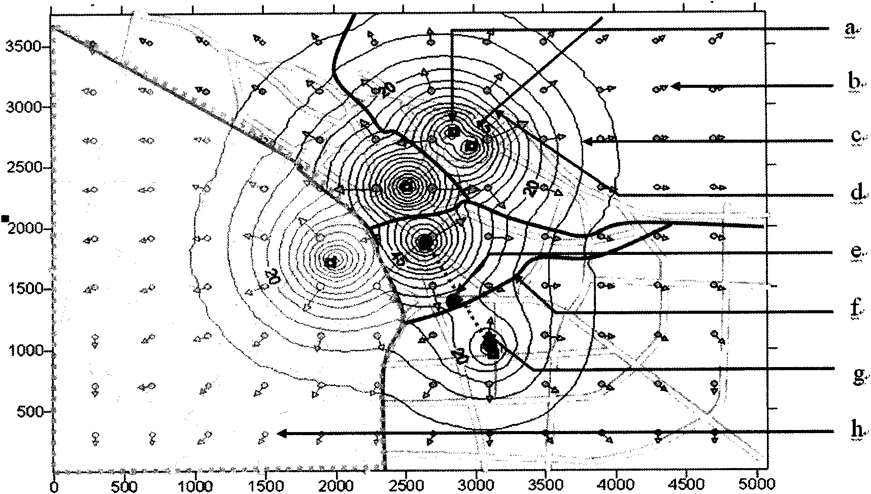 Land evaluation index classification quantitative method based on spatial data field