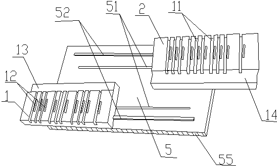 Device for manufacturing wire for secondary connection