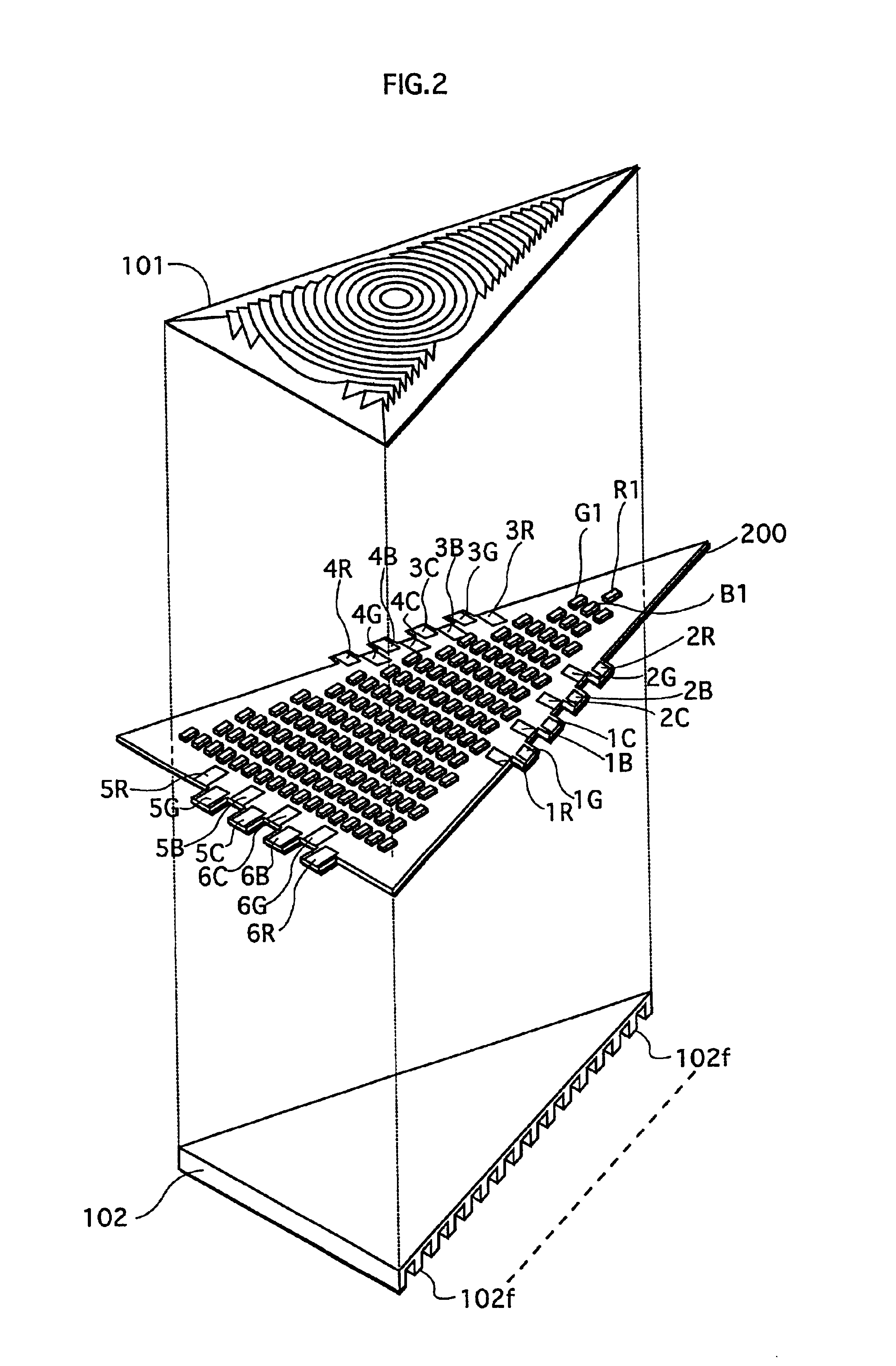 Light-emitting unit, light-emitting unit assembly, and lighting apparatus produced using a plurality of light-emitting units