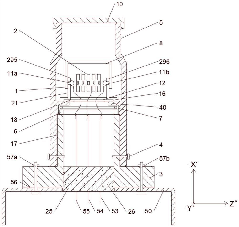 Surface bending mode double-coupled monolithic high-sensitivity quartz tuning fork vacuum sensor