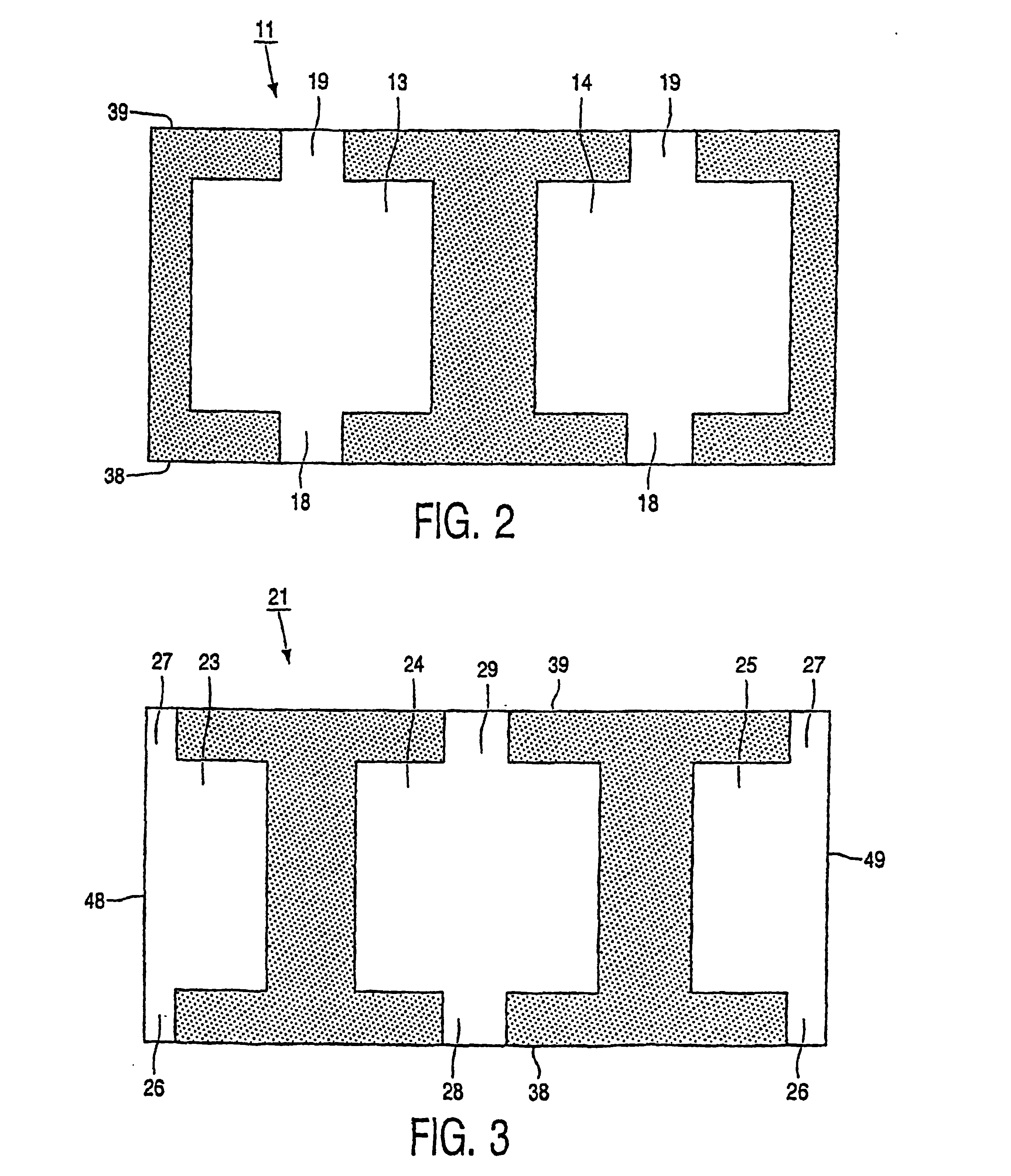 Ceramic multilayer capacitor array