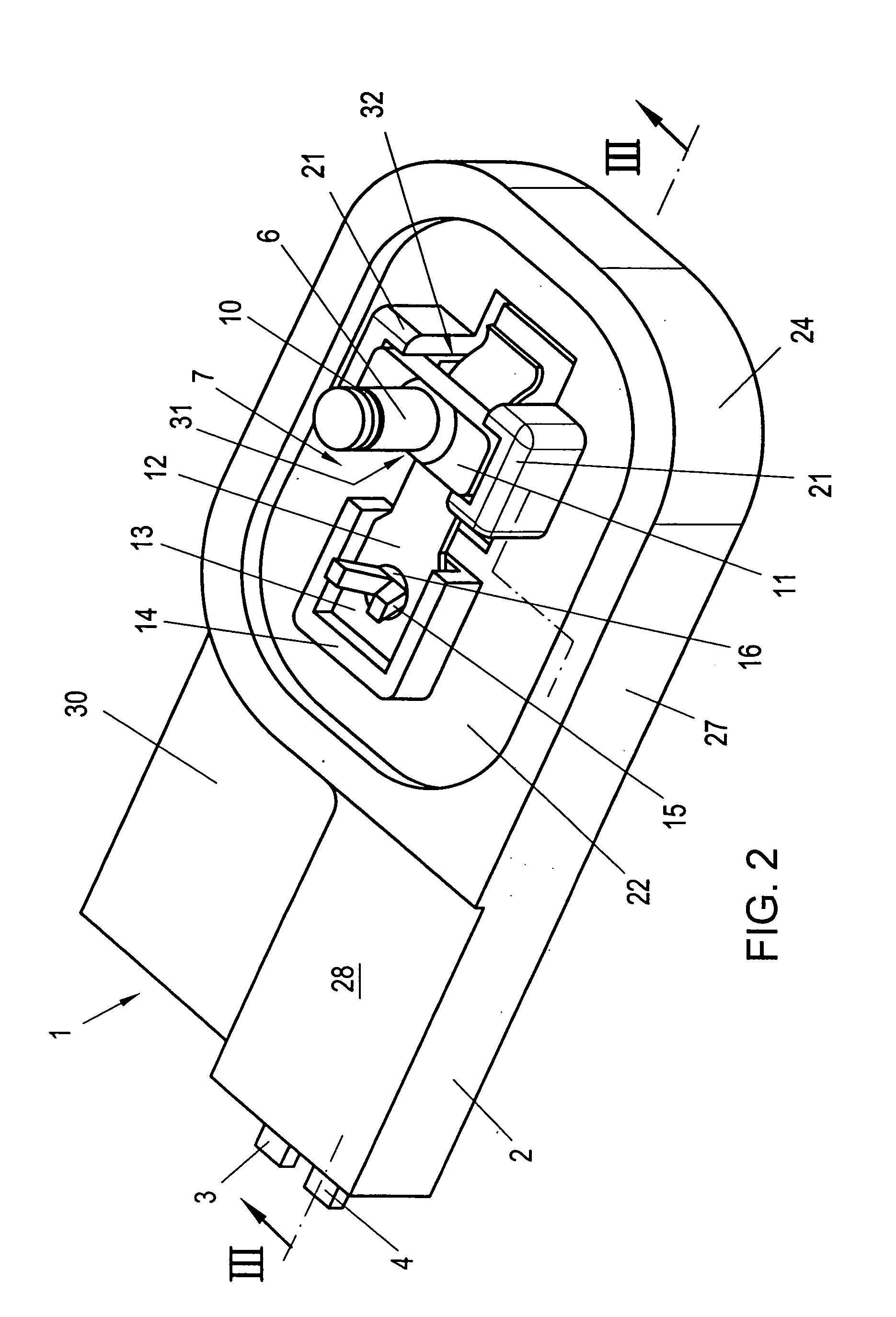 Assembly having an electric switching function as well as a method of producing such an assembly