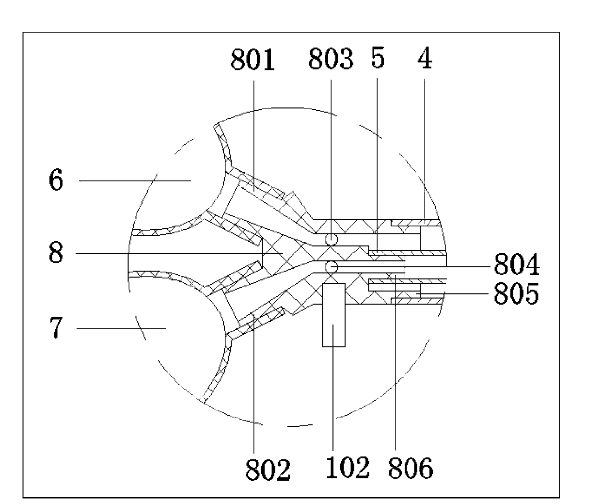 Plaster type oral esophagus medicine-applying treatment device