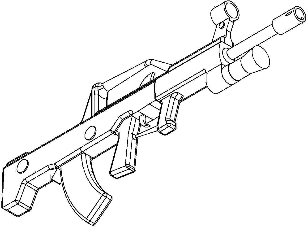 Infrared ray and ultrasonic wave mixed sighting device